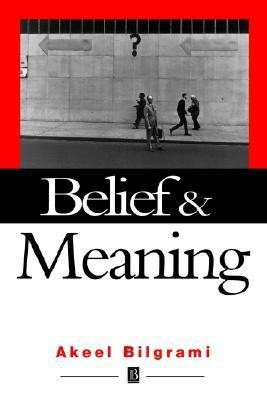Belief and Meaning(English, Paperback, Bilgrami Akeel)