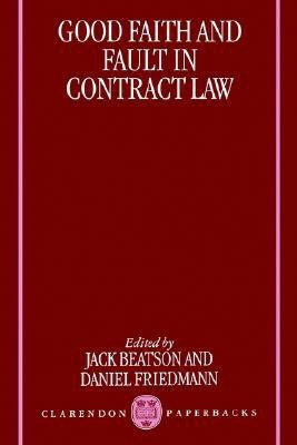 Good Faith and Fault in Contract Law(English, Paperback, unknown)
