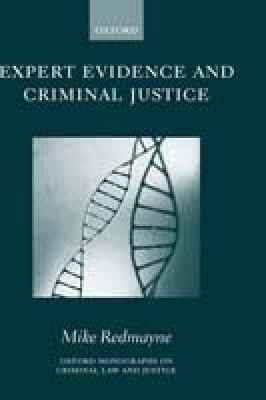 Expert Evidence and Criminal Justice(English, Hardcover, Redmayne Mike)