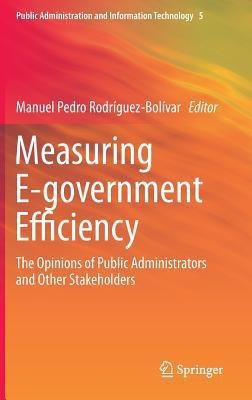 Measuring E-government Efficiency(English, Hardcover, unknown)