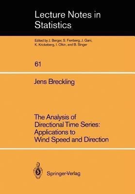 The Analysis of Directional Time Series: Applications to Wind Speed and Direction(English, Paperback, Breckling Jens)