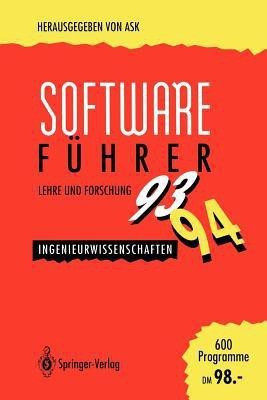 Software-Fuhrer '93/'94 Lehre und Forschung(German, Paperback, unknown)