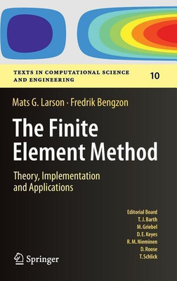 The Finite Element Method: Theory, Implementation, and Applications(English, Hardcover, Larson Mats G.)