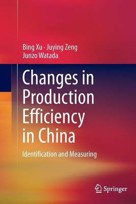 Changes in Production Efficiency in China(English, Paperback, Xu Bing)