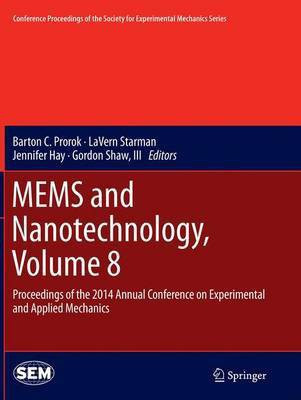 MEMS and Nanotechnology, Volume 8(English, Paperback, unknown)