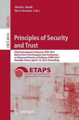 Principles of Security and Trust(English, Paperback, unknown)