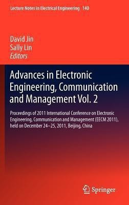 Advances in Electronic Engineering, Communication and Management Vol.2(English, Hardcover, unknown)
