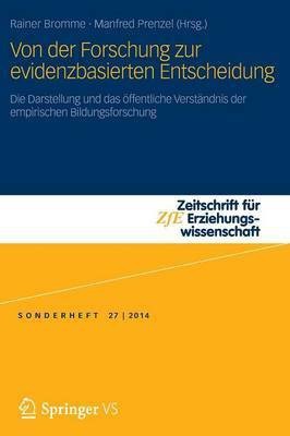 Von der Forschung zur evidenzbasierten Entscheidung(German, Paperback, unknown)