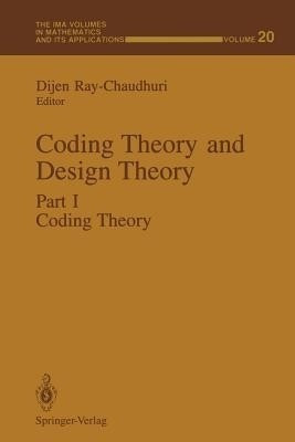 Coding Theory and Design Theory(English, Paperback, unknown)
