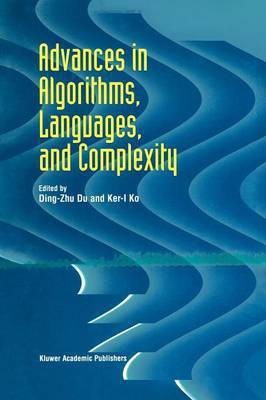 Advances in Algorithms, Languages, and Complexity(English, Paperback, unknown)