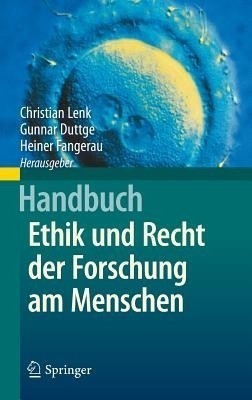 Handbuch Ethik und Recht der Forschung am Menschen(German, Hardcover, unknown)