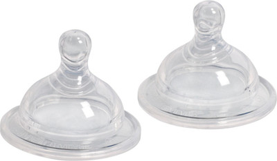 

MeeMee Silicone Teat Fast Flow Nipple(Pack of 2 Nipples)