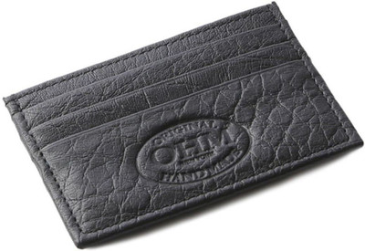 

OHM NEWYORK Men's 6 Card Holder(Set of 1, Black)