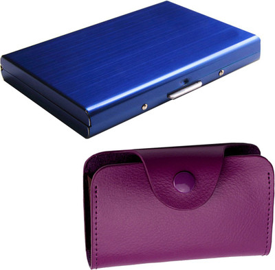 

Flipkart SmartBuy |Combo of 2|High Quality Stylish Wallet for Men & Women 6 Card Holder(Set of 2, Blue, Purple)