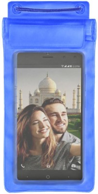 ACM Pouch for Intex Staari 11(Blue, Waterproof, Silicon, Pack of: 1)