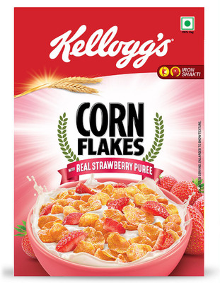 

Kellogg's Corn Flakes Real Strawberry(100 g, Box)