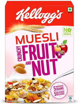 

Kellogg's Muesli Crunchy Fruit And Nut(500 g, Box)