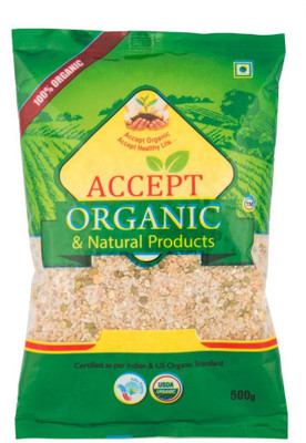 

ACCEPT ORGANIC Multigrain Broken Wheat/ Multigrain Daliya(500 g, Pouch)