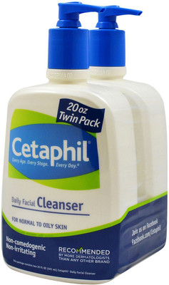 

Cetaphil DAILY FACIAL CLEANSER 2 X 591 ML(1182 ml)