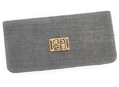 

M.Crownwill Casual Grey Clutch