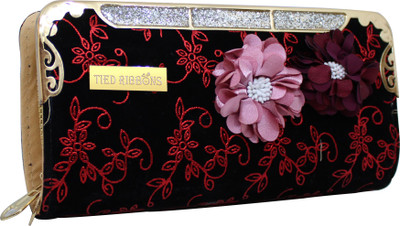

Tied Ribbons Casual, Party Multicolor Clutch