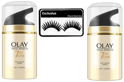 

Exclusive Eyelashes & Olay Cream [pack lof 2](Set of 3)