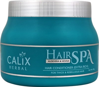 

Calix Herbal Aloevera & Henna Hair Conditioner for Thick & Rebellious Hair(490 g)