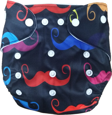 

Triple B Reusable Diaper- Adjustable, Reusable, Supersoft- Mooch - L