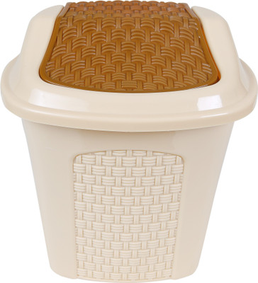 

CSM Ultra Modern Desk Trash-bin - Beige Plastic Dustbin(Multicolor)