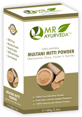 MR Ayurveda Multani Mitti Face Pack for Clear Skin(100 g)