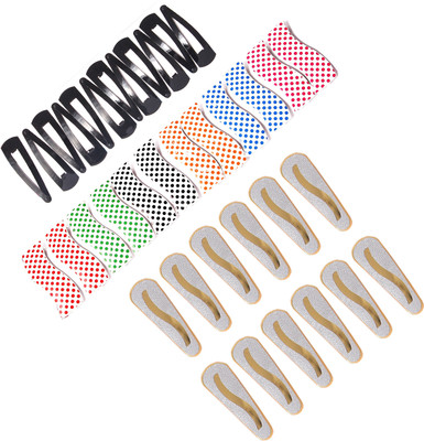 

AANJNEY TIC TAC PRINTED PIN Tic Tac Clip, Hair Clip, Hair Pin(Multicolor)