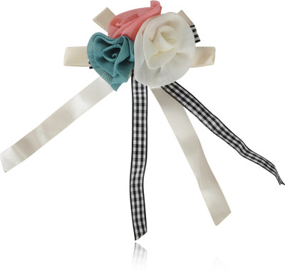 

FUNKRAFTS Trendy Fabric Hair Clip for Girls Hair Clip(Multicolor)