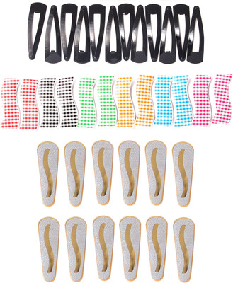 

AANJNEY TIC TAC MULTICOLOUR CLIPS Tic Tac Clip, Hair Pin(Multicolor)