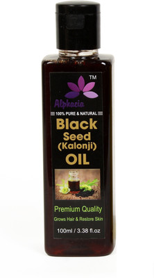 Alphacia 100% Pure & Natural Black Seed Oil Cold Pressed (Kalonji Oil) for Hair & Skin Hair Oil (100 ml) Hair Oil(100 ml)