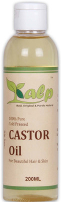 

Kalp Castor oil-cold pressed for beautiful skin & hair Hair Oil(200 ml)