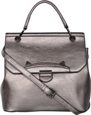 

Fiona Trends Satchel(Silver)