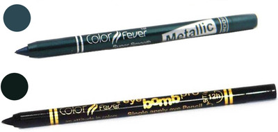 

Color Fever shocking color kajal(dark green, black)