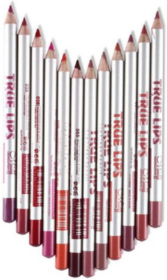 

BB MENOW M True Lips water proof Lip Liner Pencil (multi coloured)(MULTTICOLOUR)