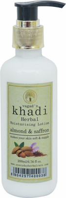 

Vagad's Khadi Almond And Saffron Moisturising Lotion(200 ml)