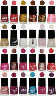 

Fabia Nail Polish (M81) Jerry Wine-Jerry Pink-Jerry Golden-Light Jerry Coffee-Dark Golden-Jerry Peach-Light Golden-Black-White-Top Coat-Lychee-Light Cream-Pink-Light Coffee-Magenta-Shock Pink Light-Light Nude-Red Orange-Shrimp Pastell-Cherry Blossom-Light