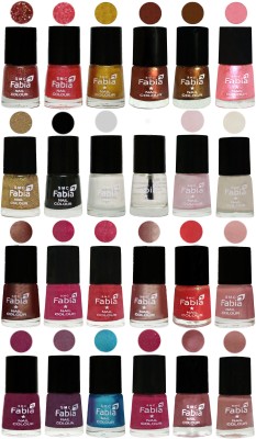 

Fabia Nail Polish (M95) Jerry Wine-Jerry Pink-Jerry Golden-Light Jerry Coffee-Dark Golden-Jerry Peach-Light Golden-Black-White-Top Coat-Lychee-Light Cream-Light Coffee-Magenta-Shock Pink Light-Light Nude-Red Orange-Shrimp Pastell-Cherry Blossom-Light Jam-