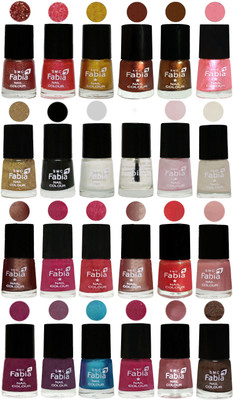 

Fabia Nail Polish (M103) Jerry Wine-Jerry Pink-Jerry Golden-Light Jerry Coffee-Dark Golden-Jerry Peach-Light Golden-Black-White-Top Coat-Lychee-Light Cream-Light Coffee-Magenta-Shock Pink Light-Light Nude-Red Orange-Shrimp Pastell-Cherry Blossom-Light Jam