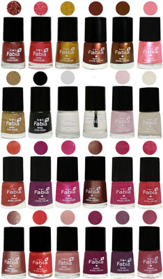 

Fabia Nail Polish (M15) Jerry Wine-Jerry Pink-Jerry Golden-Light Jerry Coffee-Dark Golden-Jerry Peach-Light Golden-Black-White-Top Coat-Lychee-Light Cream-Dark Peach-Shock Pink-Pink-Light Coffee-Magenta-Shock Pink Light-Light Nude-Red Orange-Shrimp Pastel