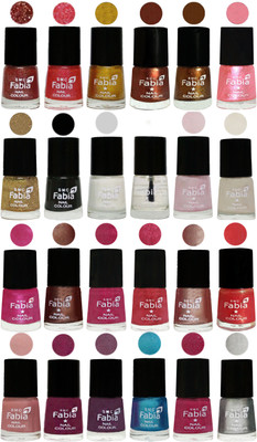 

Fabia Nail Polish (M86) MULTICOLOR(Pack of 24)