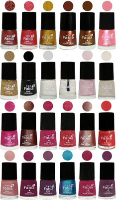 

Fabia Nail Polish (M83) Jerry Wine-Jerry Pink-Jerry Golden-Light Jerry Coffee-Dark Golden-Jerry Peach-Light Golden-Black-White-Top Coat-Lychee-Light Cream-Pink-Light Coffee-Magenta-Shock Pink Light-Light Nude-Red Orange-Shrimp Pastell-Cherry Blossom-Light