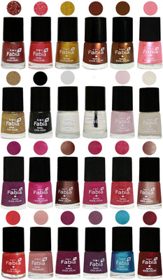 

Fabia Nail Polish (M41) Jerry Wine-Jerry Pink-Jerry Golden-Light Jerry Coffee-Dark Golden-Jerry Peach-Light Golden-Black-White-Top Coat-Lychee-Light Cream-Shock Pink-Pink-Light Coffee-Magenta-Shock Pink Light-Light Nude-Red Orange-Shrimp Pastell-Cherry Bl