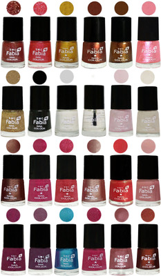 

Fabia Nail Polish (M105) Jerry Wine-Jerry Pink-Jerry Golden-Light Jerry Coffee-Dark Golden-Jerry Peach-Light Golden-Black-White-Top Coat-Lychee-Light Cream-Light Coffee-Magenta-Shock Pink Light-Light Nude-Red Orange-Shrimp Pastell-Cherry Blossom-Light Jam