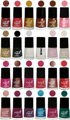 

Fabia Nail Polish (M87) Jerry Wine-Jerry Pink-Jerry Golden-Light Jerry Coffee-Dark Golden-Jerry Peach-Light Golden-Black-White-Top Coat-Lychee-Light Cream-Pink-Light Coffee-Magenta-Shock Pink Light-Light Nude-Red Orange-Shrimp Pastell-Cherry Blossom-Light