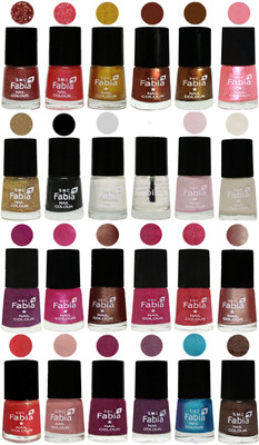 

Fabia Nail Polish (M48) Jerry Wine-Jerry Pink-Jerry Golden-Light Jerry Coffee-Dark Golden-Jerry Peach-Light Golden-Black-White-Top Coat-Lychee-Light Cream-Shock Pink-Pink-Light Coffee-Magenta-Shock Pink Light-Light Nude-Red Orange-Shrimp Pastell-Cherry Bl