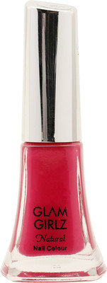

Glam Girlz Natural Stylist Hot Pink Gel Nail Paint, 9 ml Hot Pink